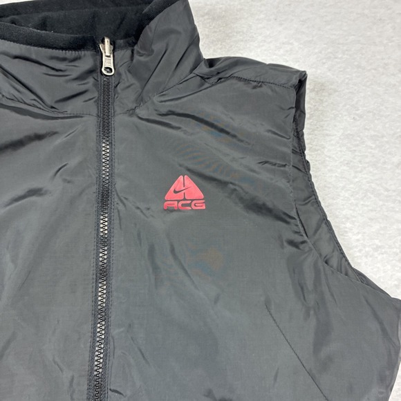 Nike ACG Thermal Layer Women's Vest Zipper Pocket Outdoor Running Size 2 Medium - Picture 4 of 14